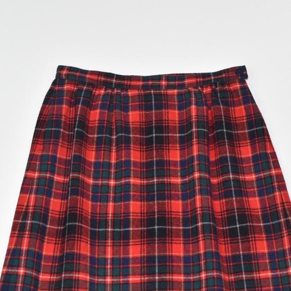 Pendleton Petite Wool Macinnes Tartan Skirt Vintage - Picture 3 of 5